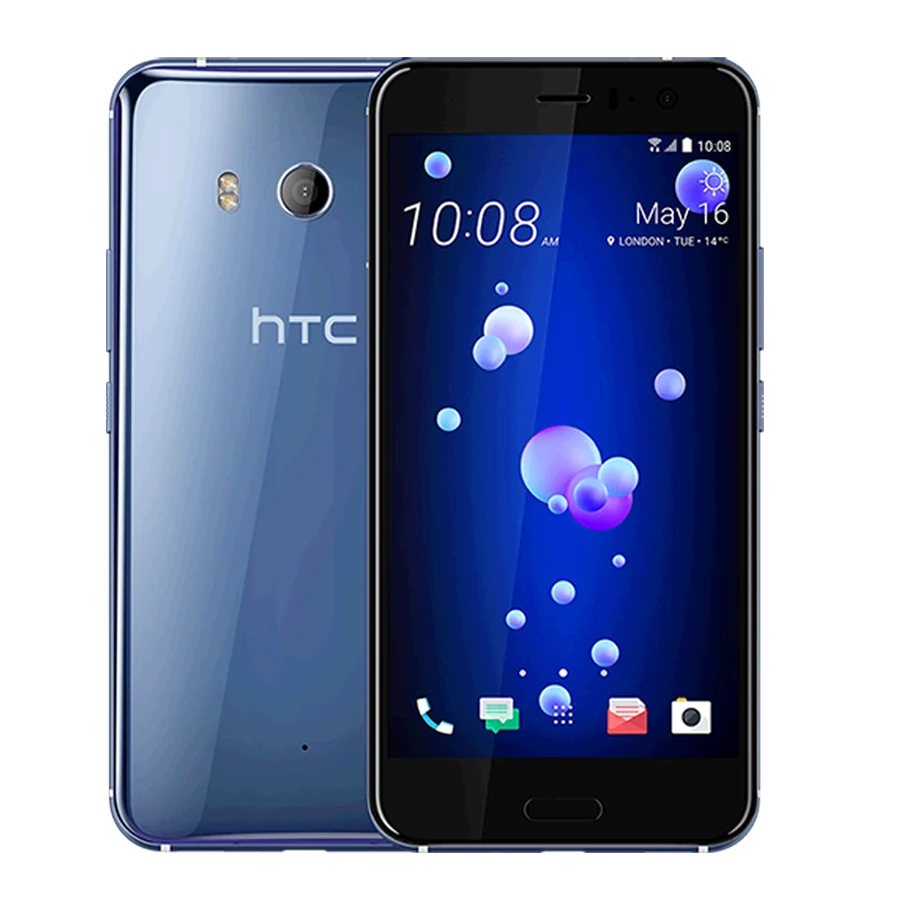 Оригинальный htc U11 5 Европейская версия 3000 мАч 4 Гб ОЗУ 64 Гб/128 GBROM Восьмиядерный 4G LTE