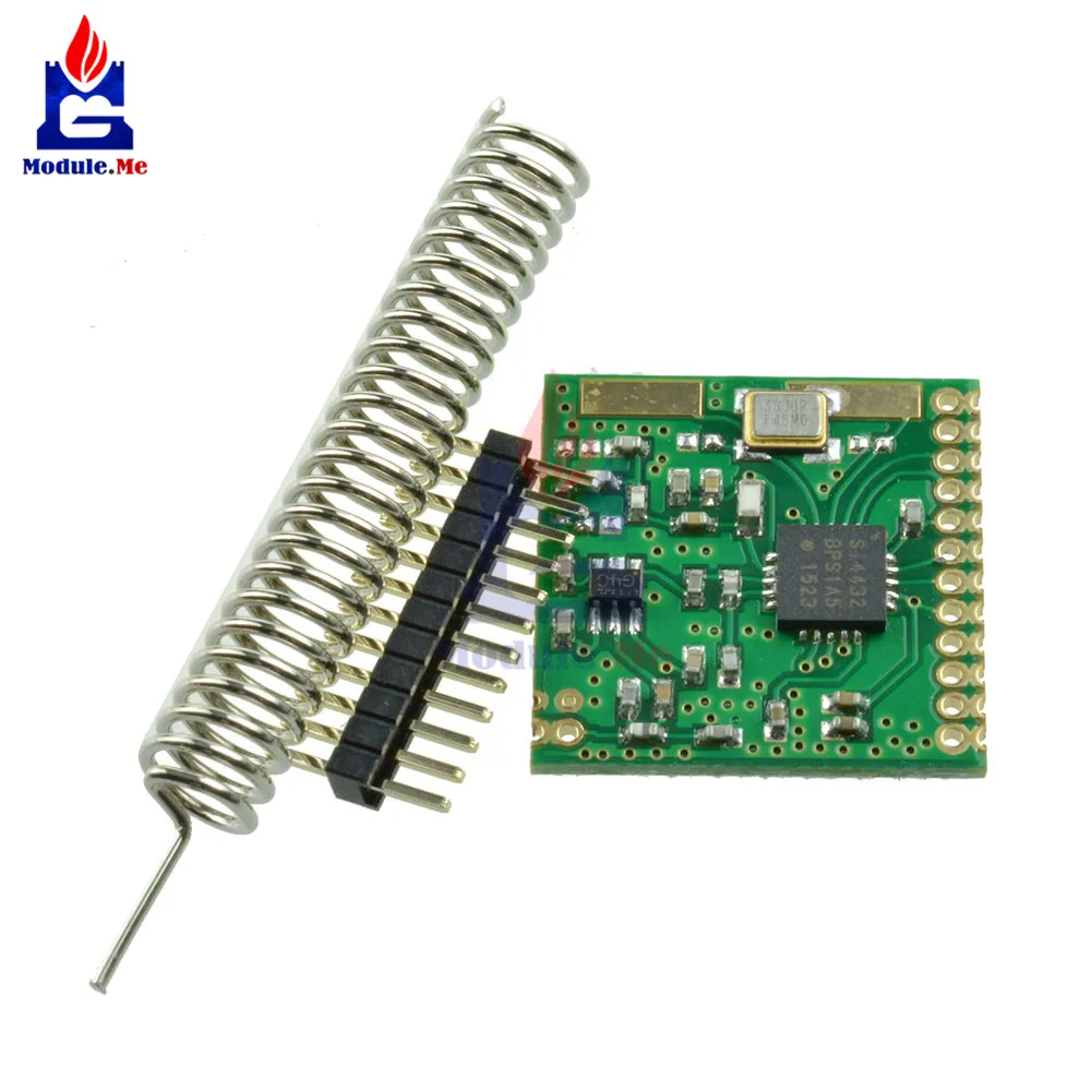 

470MHz 1000m SI4432 Wireless Module 470M 433mhz Wireless Communication Diy Kit Electronic PCB Board Module