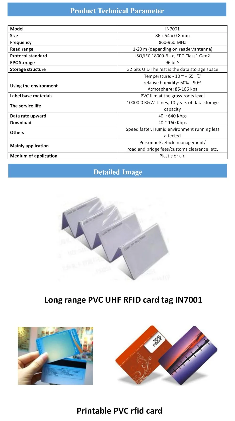 300pcs pvc personnel UHF RFID card tag EPC 12bytes passive 860 960mhz card  holder for personal attendance/vehicle management|Access Control Cards| -  AliExpress
