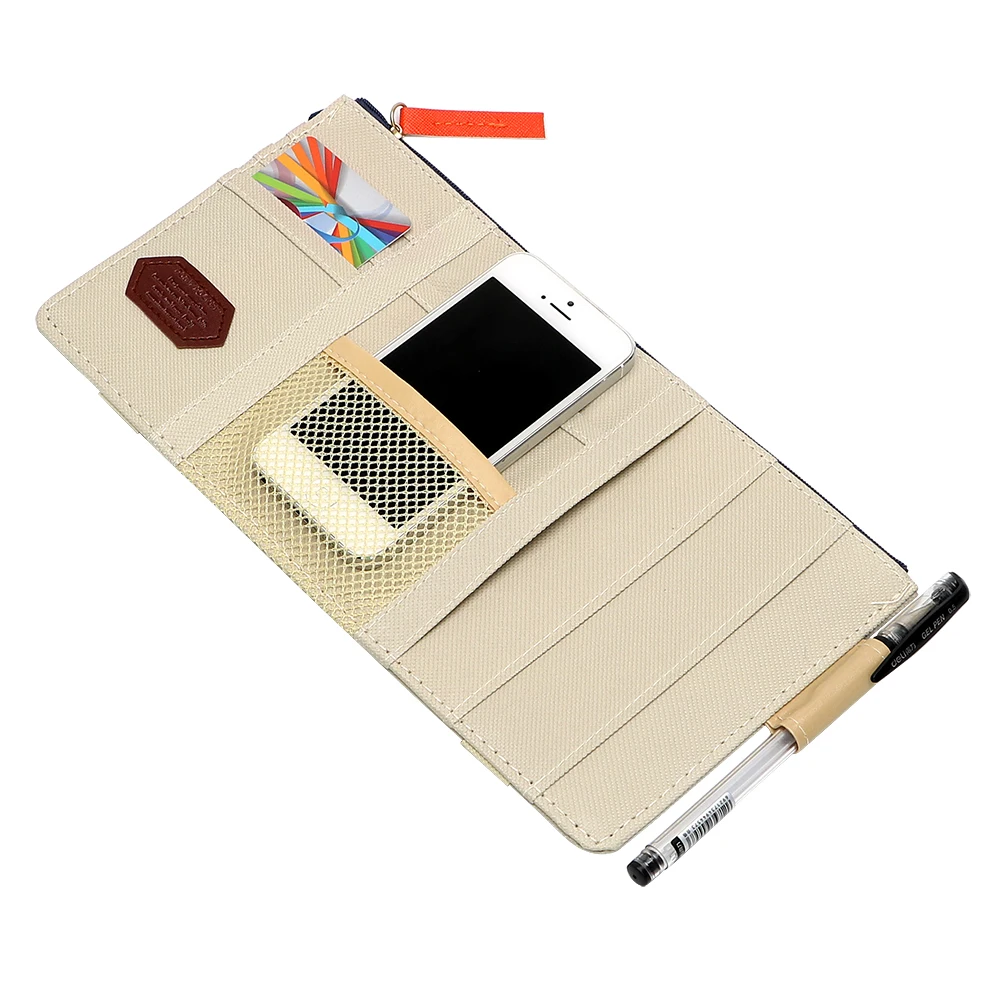 YOSOLO Car Sun Visor storage Pouch Multi Function Sunshade Cover Leather Auto Stowing Tidying Car-styling Interior Accessories YOSOLO Car Sun Visor storage Pouch Multi Function Sunshade Cover Leather Auto Stowing Tidying Car-styling Interior Accessories