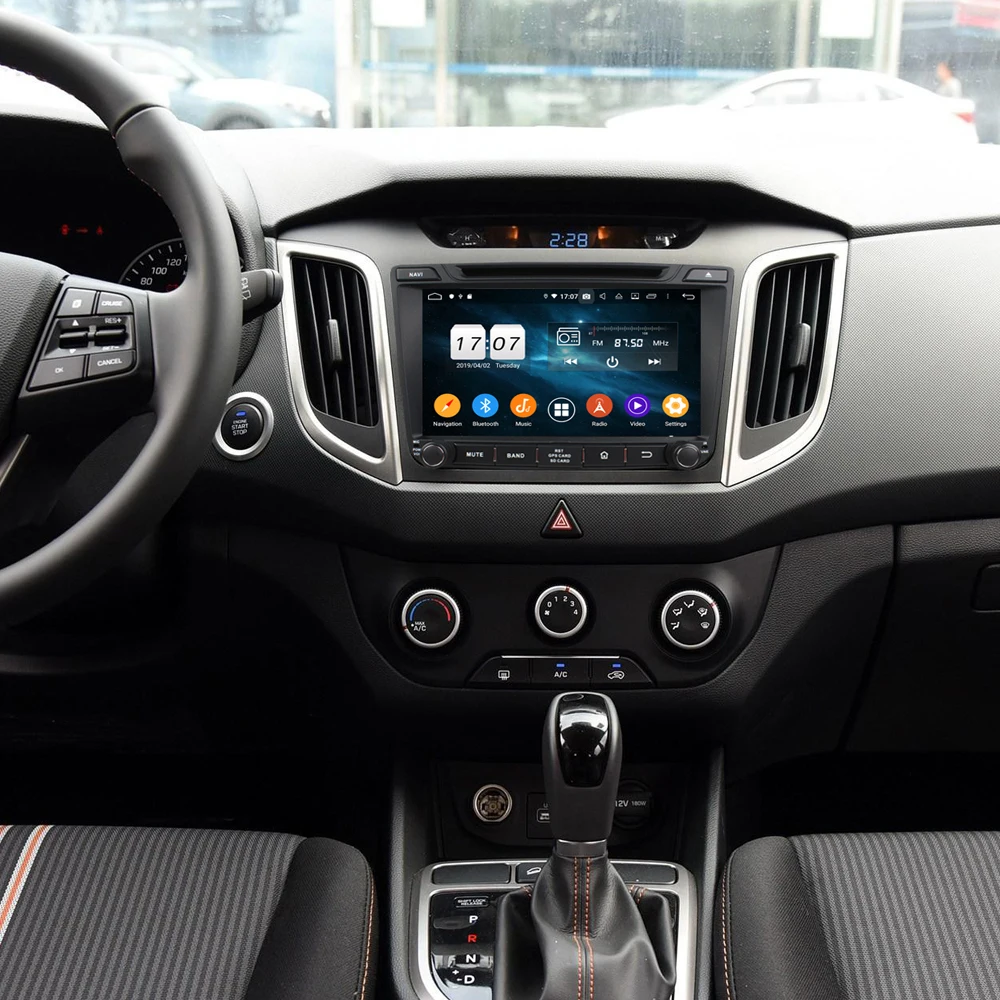 Discount Owtosin Car Radio Video multimedia Player Navigation GPS Android 9.0 For Hyundai IX25 Creta 2014 2015 2016 2017 Car 4G RAM 1