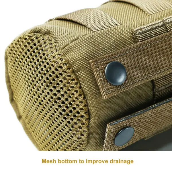 OneTigris Открытый MOLLE бутылка для воды мешок шнурок 1000D Тактический держатель бутылки гидратации H2O Перевозчик армейский чайник сумка