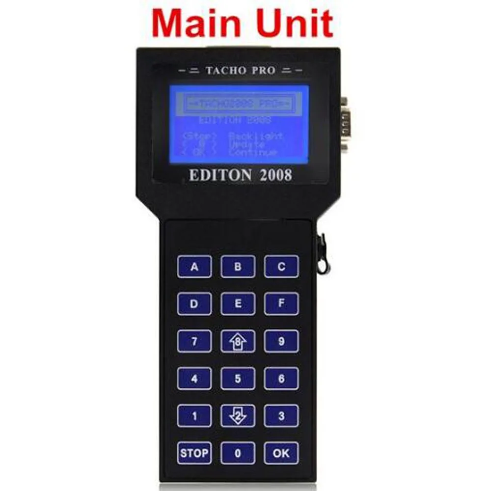 EEPROM программирования TACHO PRO Plus V2008 июля автопрограмматор одометром и пройденное расстояние в милях коррекции Tacho Pro 2008 работает мульти-машины
