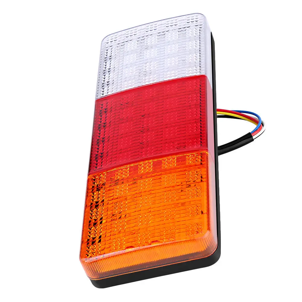 

2pcs 75 LED Rear Tail Brake Reverse Light Turn Signal Lights for Trucks Trailers