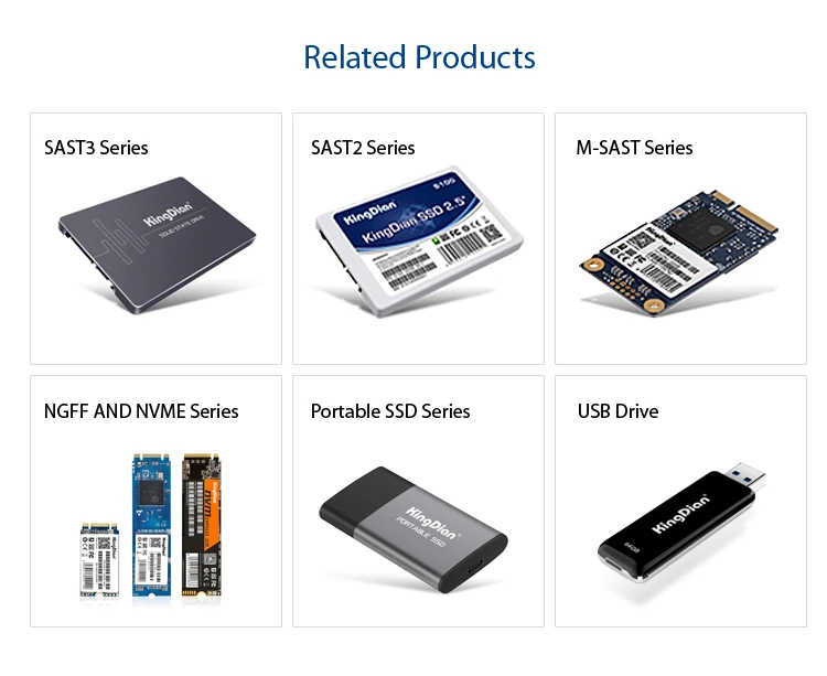 SSD 120GB 240GB 60GB 480GB KingDian Brand 2.5 SATAIII SSD Solid State Drive for PC Laptop 64GB 128GB 256GB 512GB -