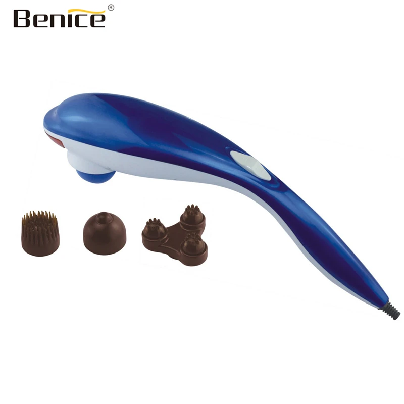 Benice Infrared Electric Handheld Vibration Massager Hammer Stick+4