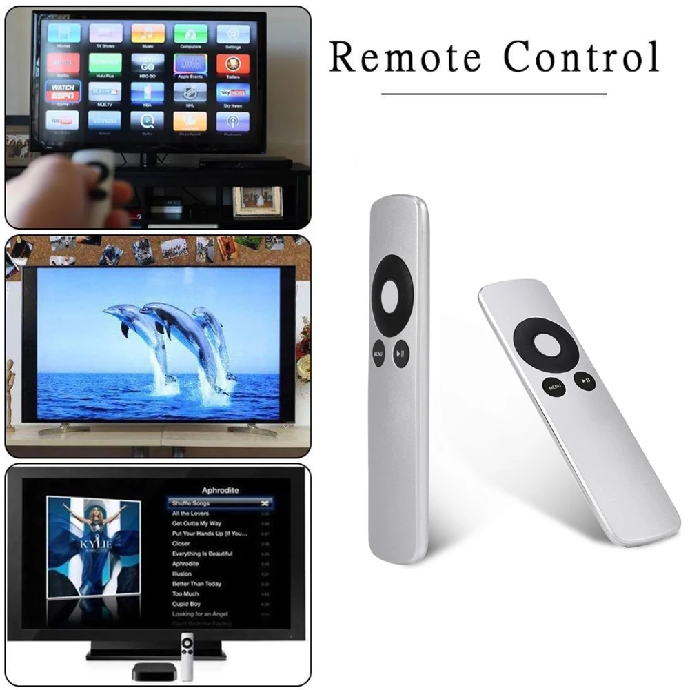 Универсальный сменный пульт дистанционного управления для Apple tv 1 tv 2 tv 3 Официальный пульт дистанционного управления Apple tv A1294 для Apple tv Все версии