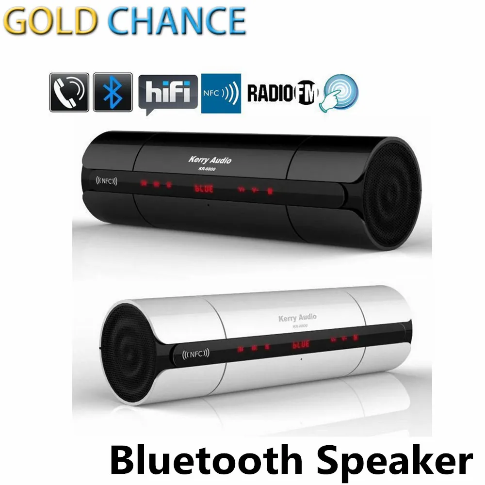 Bluetooth Speaker High Quality NFC FM HIFI Wireless Stereo Portable Loudspeakers Bluetooth Boombox Super Bass MP3