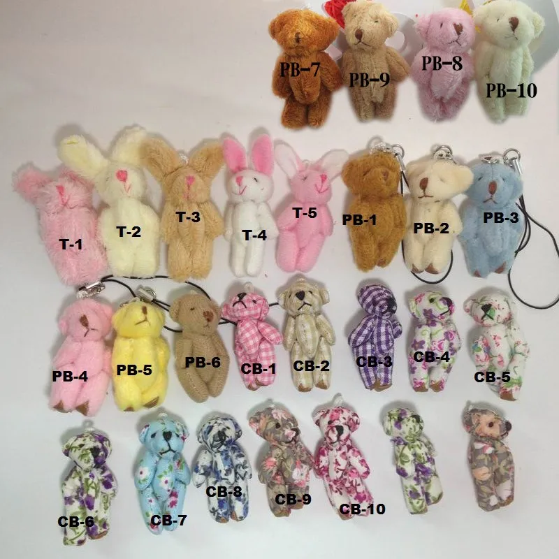 4.5cm teddy bear rabbit 4 -1