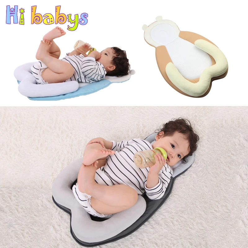 

Baby Pillow Newborn Anti Roll Cushion Infant Prevent Anti Flat Head Pillow Mattress Baby Sleep Positioner Head Shape Pillow