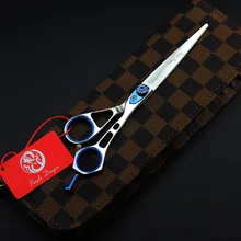 Ножницы для домашних животных 675#7 ''19 см бренд фиолетовый дракон Высший сорт Парикмахерские ножницы 440C собаки кошки домашние животные ножницы для стрижки волос