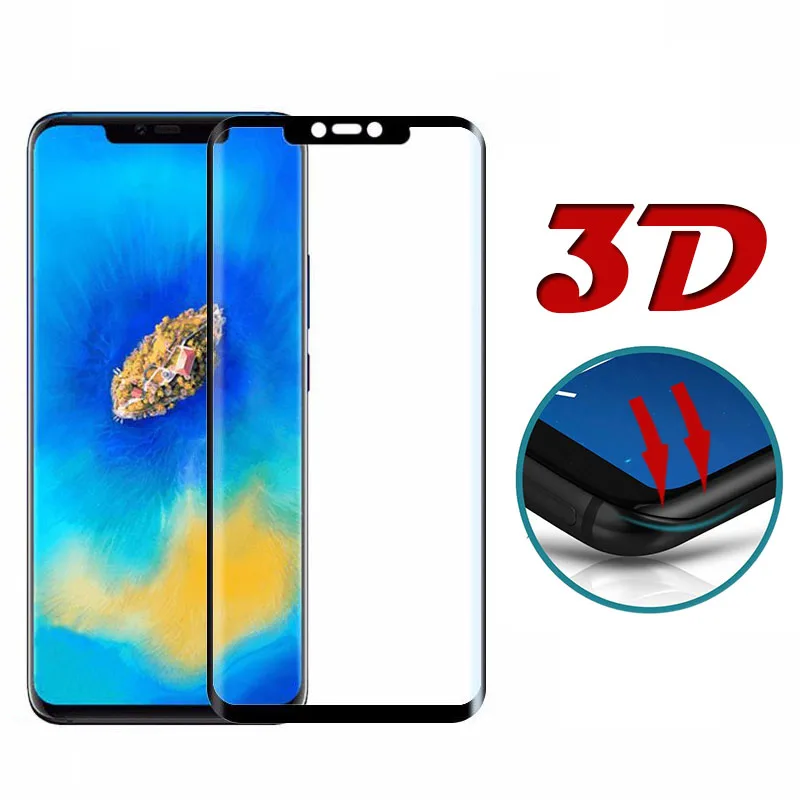 3d защитный Стекло для huawei Коврики 20 Lite Pro Tempered Glas на Huawey Коврики 20 20 lite 20pro Экран протектор защитить фильм изогнутые