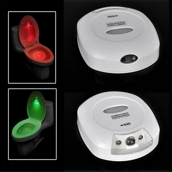 

Backlight for toilet Motion Sensor LED Lights Activated Toilet Seat Lighting Bathroom Motion Detector Lamp Battery luminaire