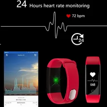 Новейший модный умный Браслет пульсометр монитор кровяного давления шагомер спортивный фитнес-браслет водонепроницаемые Смарт-часы