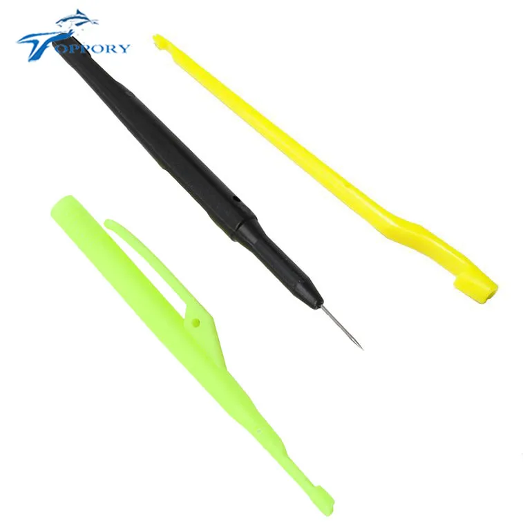 Toppory 2PCS/SET colorful plastic hook remover Fishing