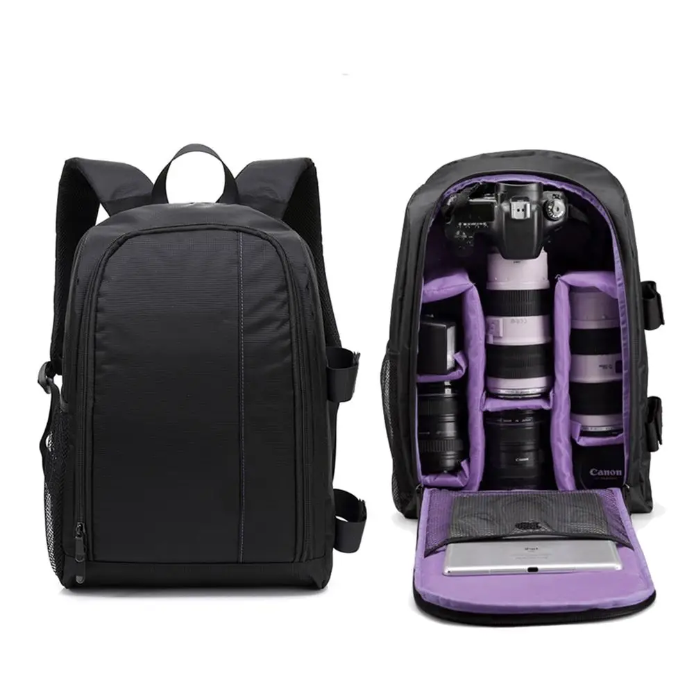 

Multi-functional Waterproof Camera Backpack Laptop Video Case DSLR Camera Bag for Nikon Canon Sony Digital Camera for Photograph