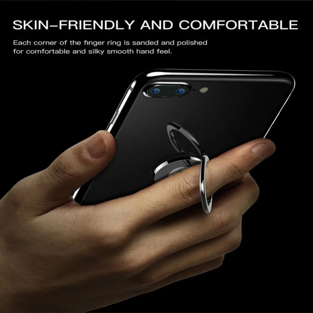 Mini Dashboard Car Phone Ring Holder Magnet Magnetic Phone Holder Universal for iPhone for Samsung for Xiaomi GPS Bracket Stand