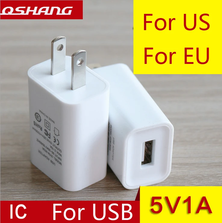 

Factory direct usb charger 5V1A charging head European regulations the United States regulations power adapter