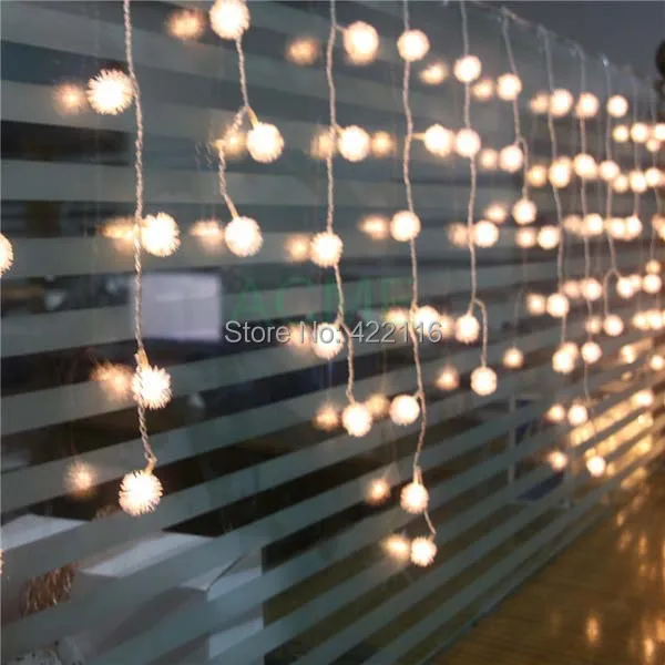 3.5 m Sneeuwvlok Kerstverlichting Outdoor LED Gordijn String Fairy ... 3.5 m Sneeuwvlok Kerstverlichting Outdoor LED Gordijn String Fairy ...