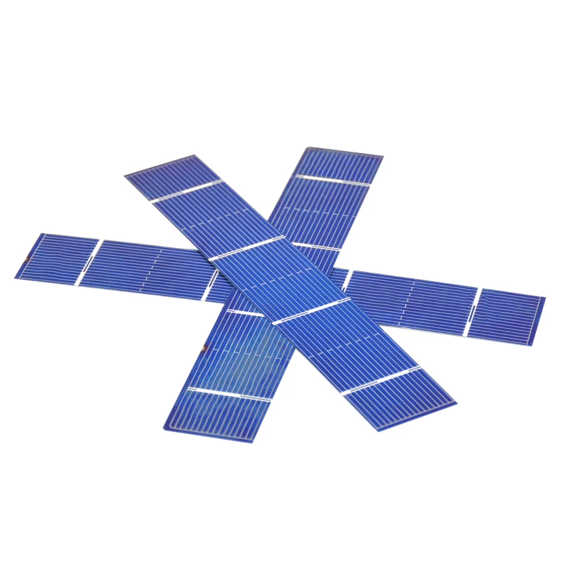SUNYIMA 50 шт. солнечные панели 156x26 мм солнечные панели поликристаллического кремния солнечные элементы DIY Китай Panneau Solaire 0,7 Вт 0,5 В