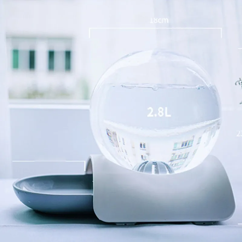 

Automatic Pet Water Feeder For Dogs And Cats Large Capacity Water Dispenser With Ball Water Container