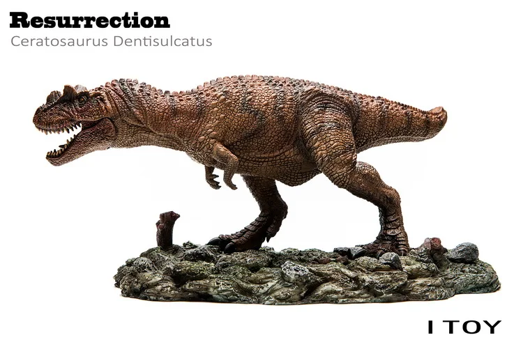 ITOY 1:35 Resurrection Ceratosaurus Dentisulcatus/Велоцираптор Antirrhopus Коллекция игрушек модель Коллекционные Фигурки Динозавров