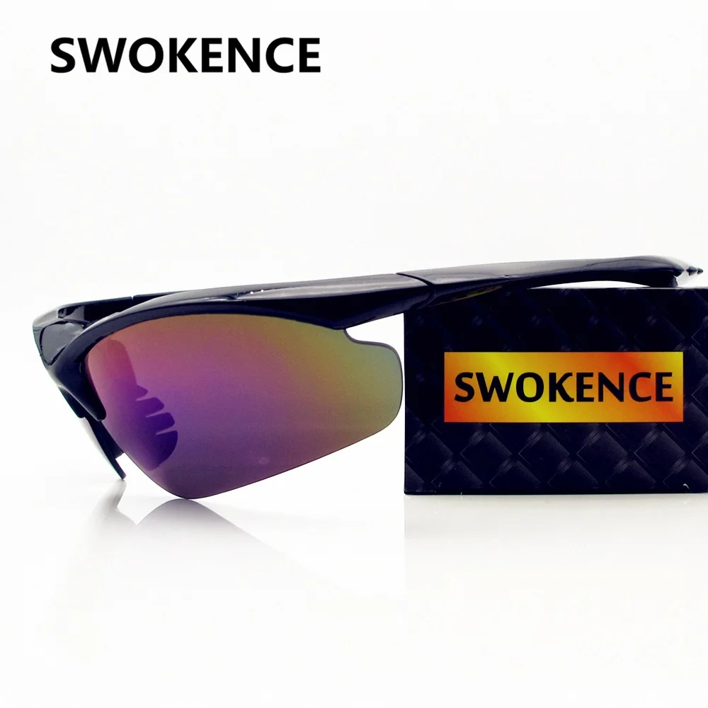 

SWOKENCE Brand Design Anti Rupture Sunglasses Men Women Night Vision Sun Glasses Classic Eyewear Male Goggles In The Wild SA25