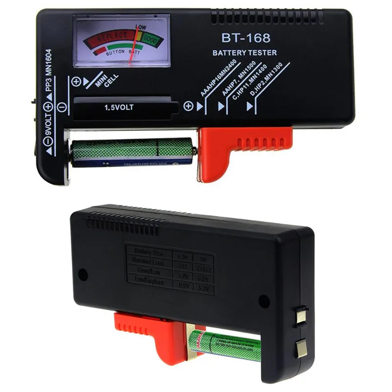 BT-168D Digital Battery Tester LCD Display