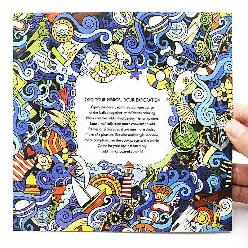 1 PCS Creative 24 Pages English Version Wonderland Exploration Coloring Book For Adult Relieve Stress Graffiti Drawing Art Book 1 PCS Creative 24 Pages English Version Wonderland Exploration Coloring Book For Adult Relieve Stress Graffiti Drawing Art Book