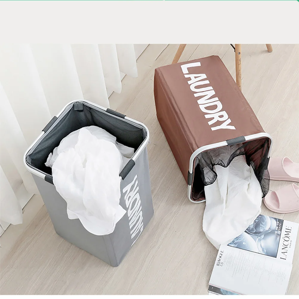 طوي تخزين سلة الغسيل سلة الملابس حقيبة غسيل حامل حالة