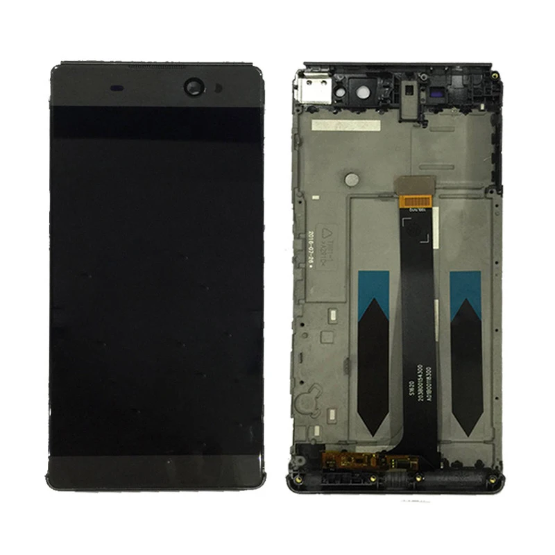 

For SONY XA Ultra C6 LCD F3211 F3212 F3215 F3216 LCD Display + Touch Screen Digitizer Assembly With Frame Free Shipping
