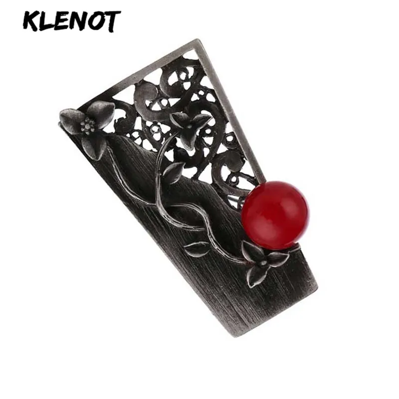 

Ancient Silver Irregular Flower Brooch Pins and Brooches for Women Flower Brooch Natural Stone Scarf Decoration Plant Jewelry