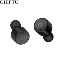GIEFTU V4.2 X1T Мини Спорт Bluetooth Гарнитура КСО Bluetooth Наушники Handfree Правда Беспроводные Наушники для iPhone Samsung