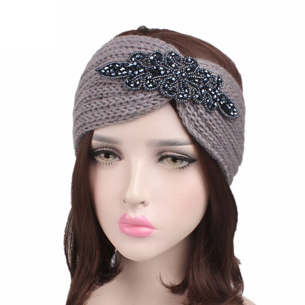 New arrival Women Knitting Headband Handmade Keep Warm Hairband super ...