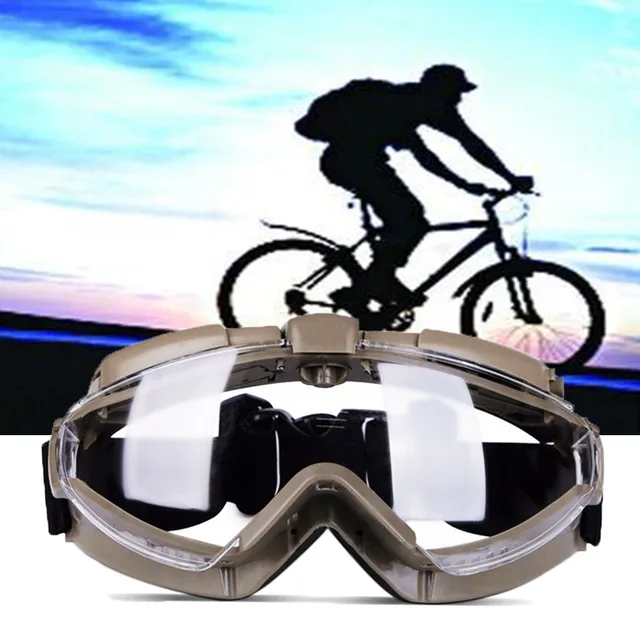 Best Price Cycling Glasses UV Protection Sun Goggles With Fan Outdoor Cycle Eyewear