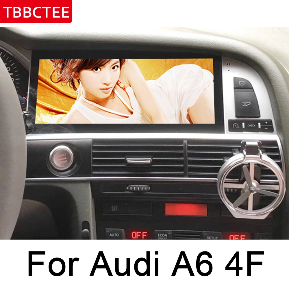 Cheap For Audi A6 4F 2005~2009 MMI Car Android Radio GPS Multimedia Player original style Navigation WiFi BT Touch Screen stereo map 3