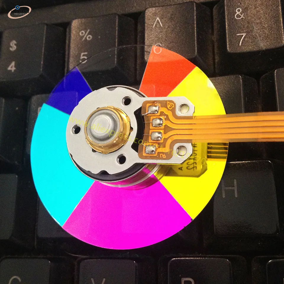 

New Color Wheel For ViewSonic PJD6383 ,PJD7820HD DLP Projector Color Wheels,6 segments 44mm