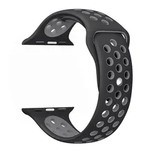 THORMAX esporte banda de Silicone para o relógio maçã nike 42mm 38mm pulseira relógio de pulso banda pulseira Para iwatch 3/2/1 Acessórios
