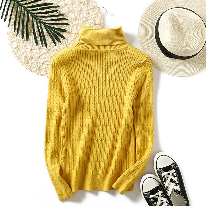 New 2019 Autumn Winter Turtleneck Sweater Women Pullover Korean Style Slim Long Sleeve Knitted Sweater Outerwear Women Clothes New 2019 Autumn Winter Turtleneck Sweater Women Pullover Korean Style Slim Long Sleeve Knitted Sweater Outerwear Women Clothes