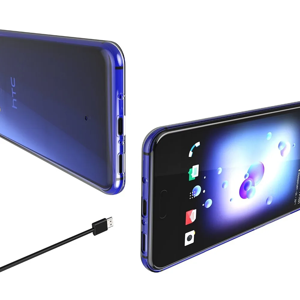 Ультратонкий Прозрачный мягкий силиконовый чехол HereCase из ТПУ для HTC X10 10 Evo U Ultra Play