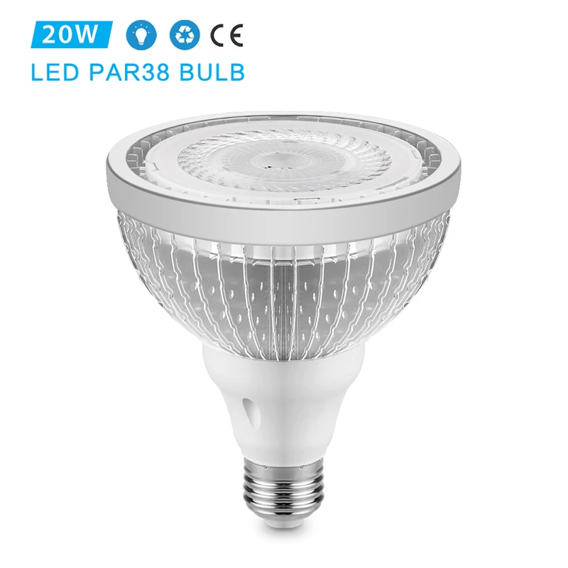 20 Вт E27 COB LED лампа PAR38 прожектор для домашнего освещения 1600LM 38 градусов угол луча