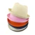 Шляпа с ушной козырек, летняя шляпа, детская соломенная шляпа, детские шляпы для мальчиков и девочек, летняя кепка для детей, одноцветная пляжная Панама, Кепка для родителей и детей - изображение