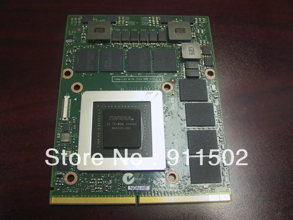  GTX 780M GTX 780m DDR5 4GB  MXM 3.0 VGA Video Card  Graphics Card 