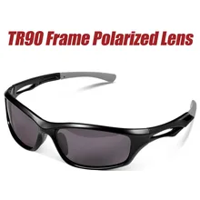 MAXJULI Поляризованные спортивные солнцезащитные очки для мужчин и женщин, Бейсбол для бега, для катания на велосипеде, для рыбалки, для игры в гольф Tr90 прочная рама A607