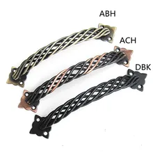 160mm 192mm vintage bronze birdcage wardrobe kitchen cabinet door handles 6.3″ 7.6″ black bordcage dresser door pulls knobs