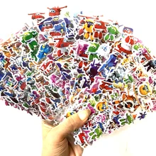 12 Sheets/lot 3D Puffy Bubble Stickers Cartoon Super Wings Jett airplane Stickers DIY For Children Boy Girl Toys PVC Removable 12 Sheets/lot 3D Puffy Bubble Stickers Cartoon Super Wings Jett airplane Stickers DIY For Children Boy Girl Toys PVC Removable