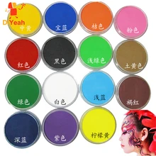 15 Colors Face Paint Color maquillage 30g Halloween Makeup schmink Pigment Body Art Model Marker Single maquiagem Body Painting