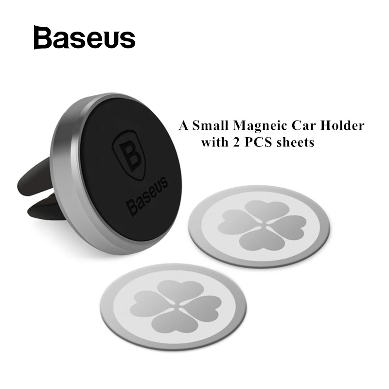 

Baseus Magnetic Car Phone Holder Stand Mount Air Vent Car Holder 360 Degree Rotation Mobile Phone Holder in car For iPhone X 8 7