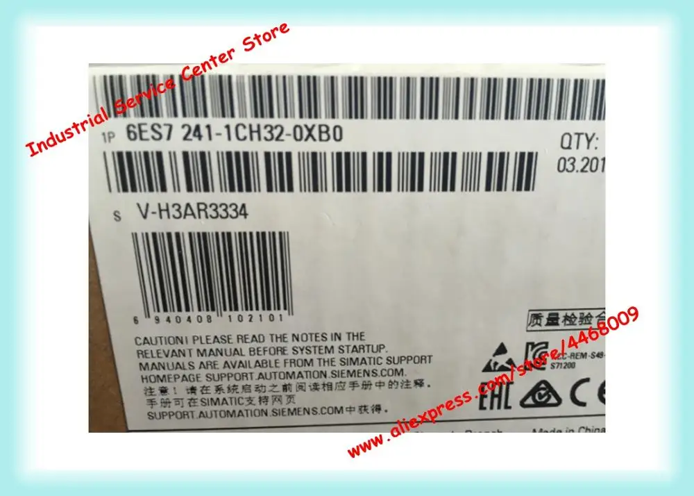 Новый оригинальный ПЛК в коробке 6ES7 241 1CH32 0XB0 SIMATIC 6ES7241 S7 1200 1CH30 1XB0|Детали и