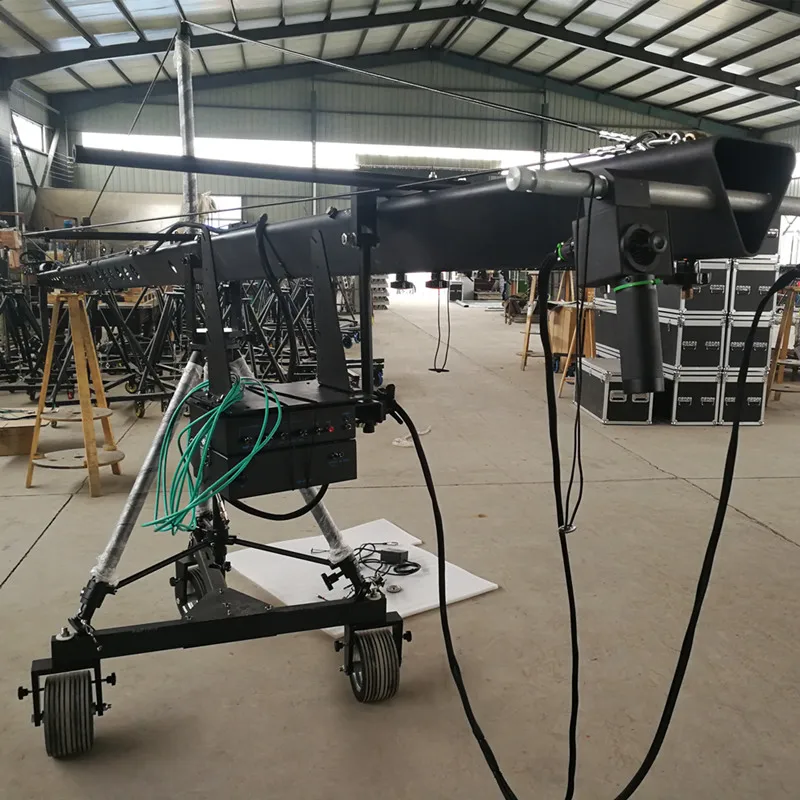 Профессиональная jimmy jib Тяжелая видеокамера jib12m 2 axis